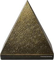 Vista 105 de Amazing Gemstone Amethyst Pyramid Crystal Healing Stones - 2" Great Pyramid Figurine of Natural Stone Pyramid for Meditation, Reiki, Chakra