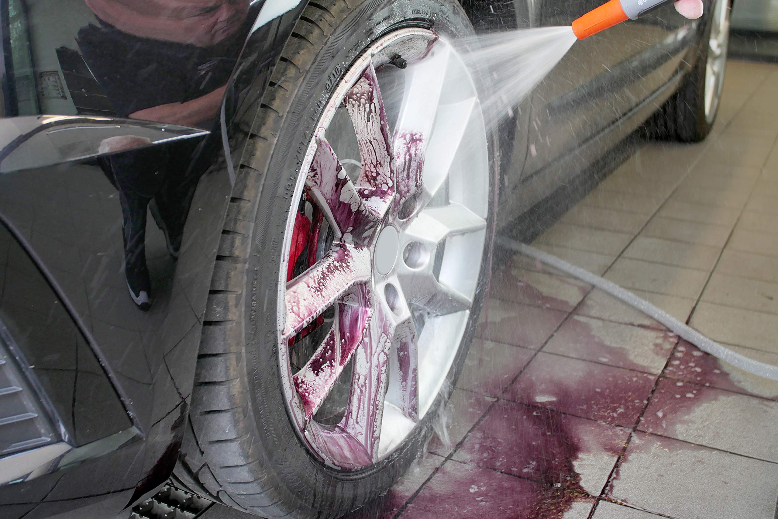 SONAX XTREME FelgenReiniger PLUS (5 Liter) | Felgenreiniger für alle Leichtmetall- und Stahlfelgen sowie lackierte, verchromte und polierte Felgen