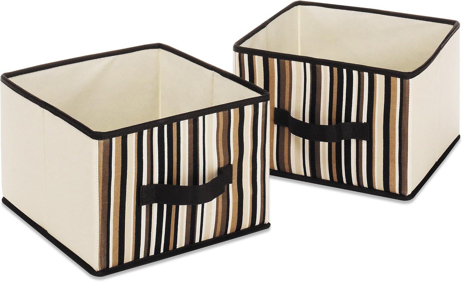 Whitmor Fashion Canvas Soft Storage Accessory Shelf Drawers