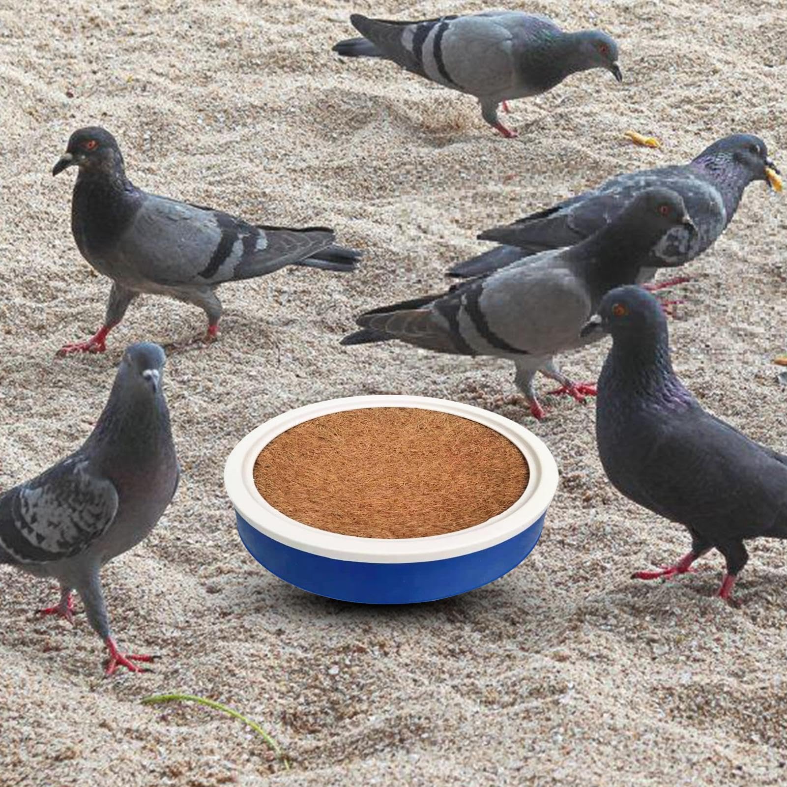 Tapis De Nidification Pour Oiseaux/pigeons – Lot De 12, En Fibre Respirante - 3