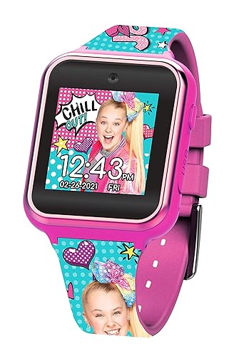 JoJo Siwa Kids Smartwatch with 10 Watch Faces, Selfie Camera,