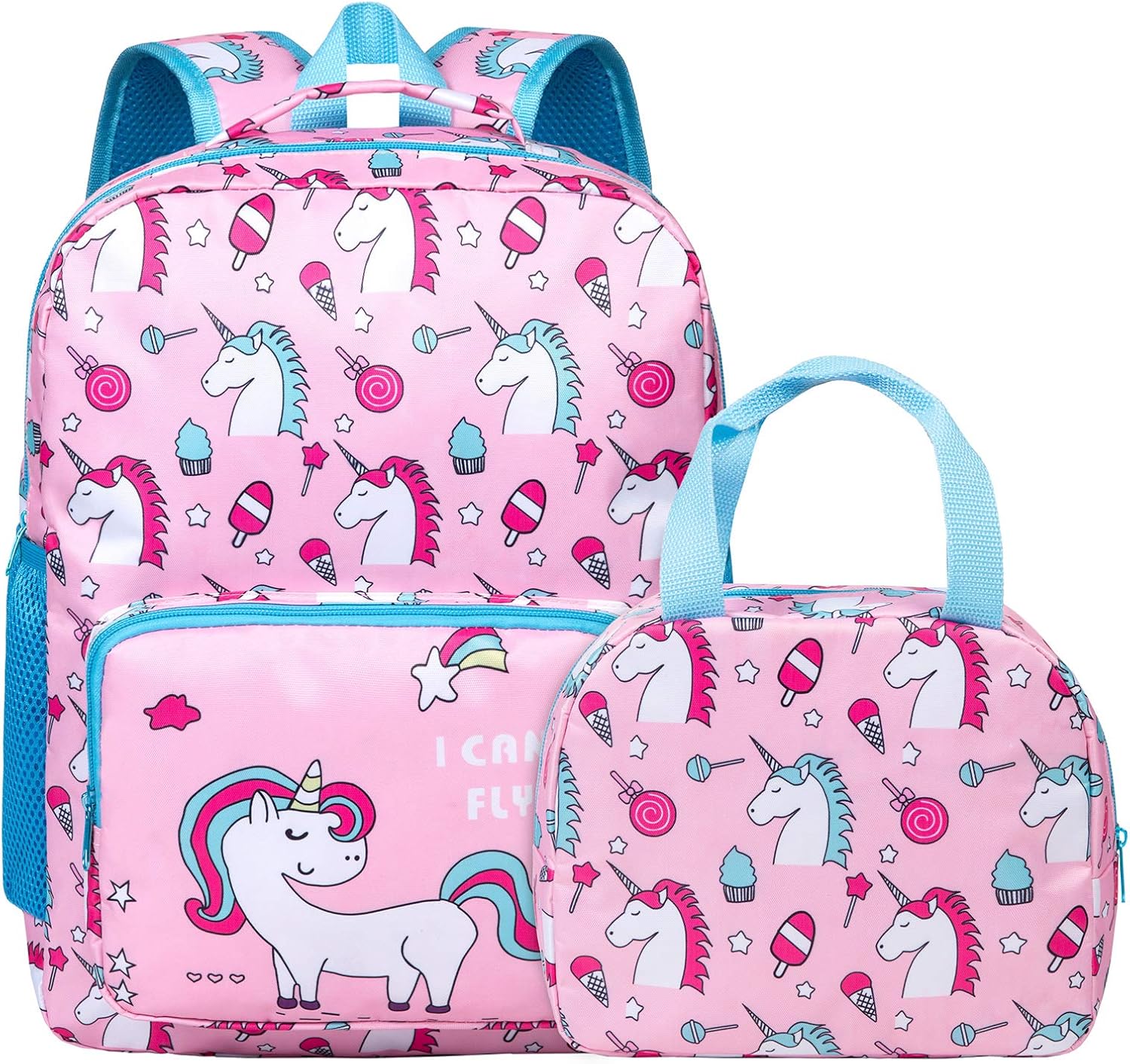 Unicorn Backpack for Girls, Toddler, Kids, Teen School Bookbag With