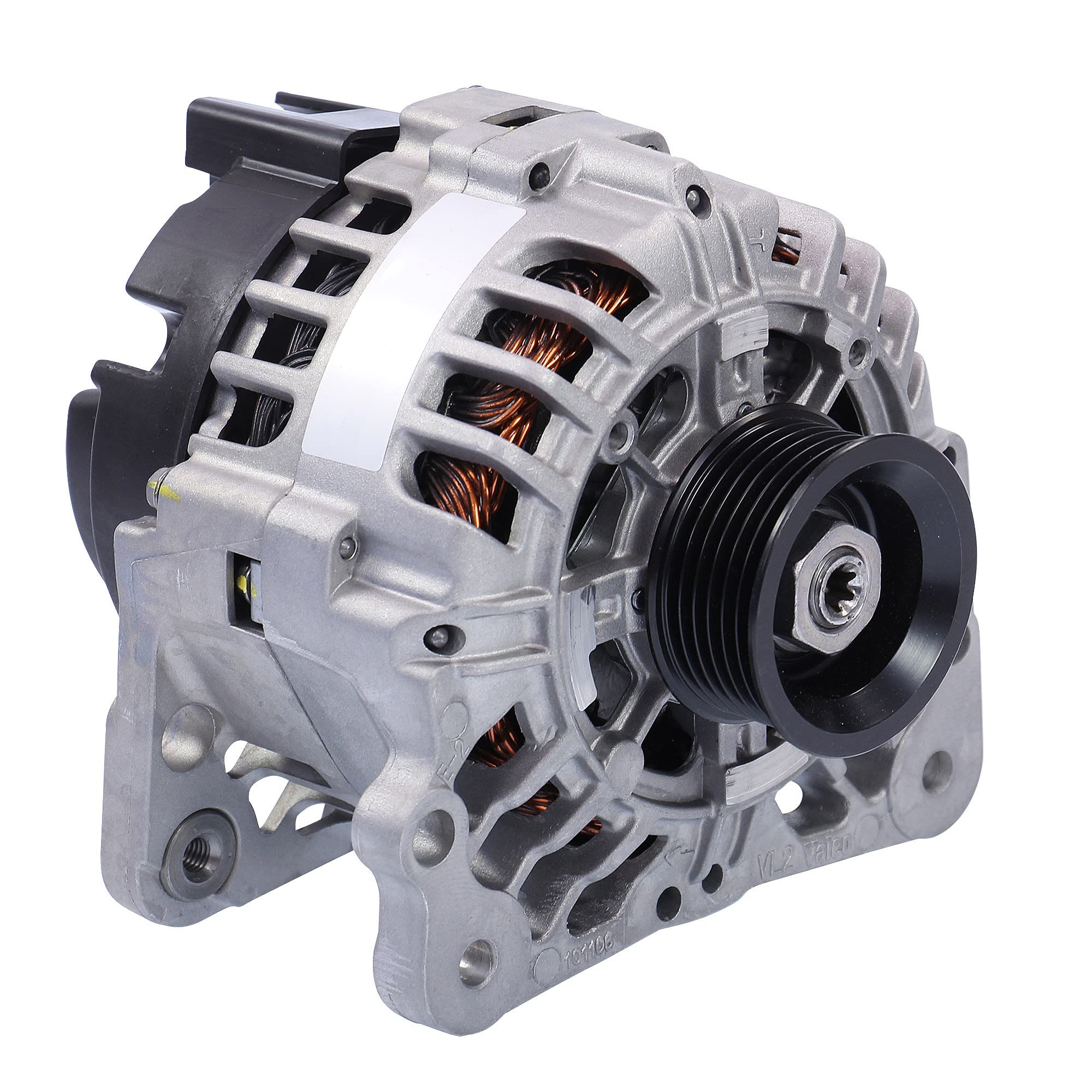 ATEC GERMANY 1x Lichtmaschine 14V 90A Kompatibel mit SEAT CORDOBA, IBIZA III (6L1), IBIZA, TOLEDO IV (KG3), SKODA FABIA 1, FABIA 2, RAPID, ROOMSTER, VW FOX, POLO (9N_, 9A_), POLO V (6R1, 6C1)