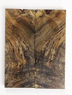 Stabilized burl Wood for Knife Making - Craft Supplies - Jewelry Making - Wood Scales - Handle Material (07.25.5308)