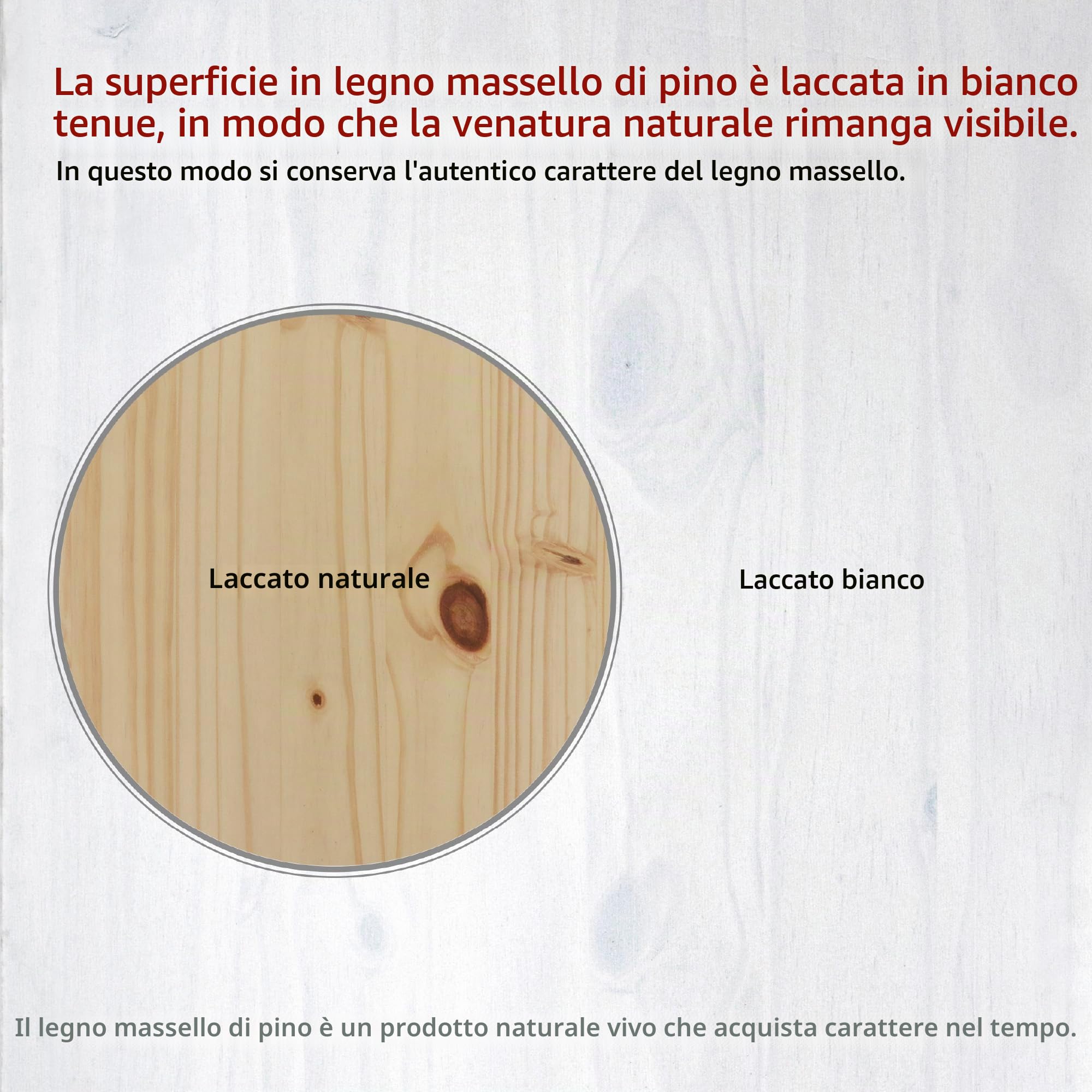 Inter Link - Scatola in legno impilabile – Contenitore massiccio per frutta, verdura, vino, giardino, bagno, sala giochi – Salvaspazio pratico – 51 x 31,5 x 23 cm Valloni M