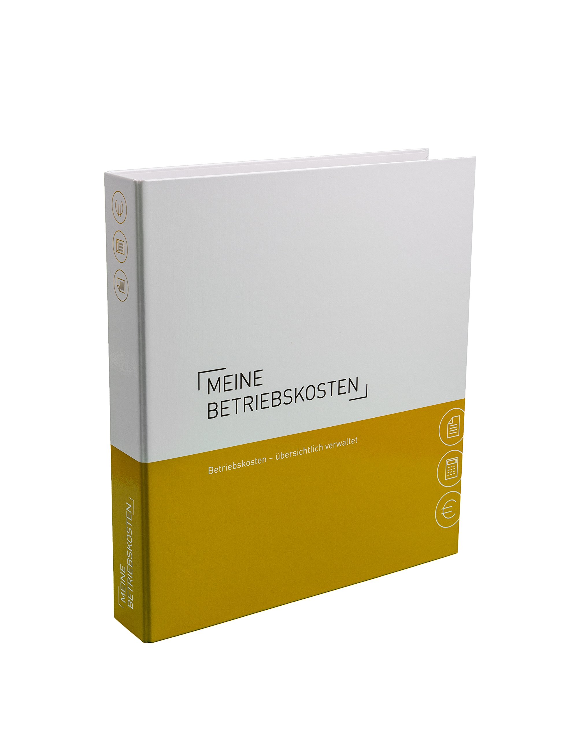 PLASTOREG Smidt GmbH 6er-Pack Themenringbücher mit Register für Versicherungen/Steuern/Vorsorge/Finanzen/Dokumente/Betriebskosten, A4, Bunt, Karton, Ringbuch