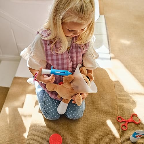 Miniatura 4 de Melissa & Doug Examine & Treat Pet Vet Play Set – Juego de veterinario para niños. El original (24 piezas, gran regalo para niñas y niños – Juguete