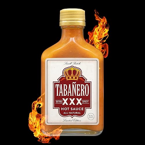 Miniatura 8 de Extra Spicy XXX - Salsa picante de Tabañero  Edición limitada de salsa picante más caliente  Todo - natural sin gluten baja - sodio kosher  Hecho en