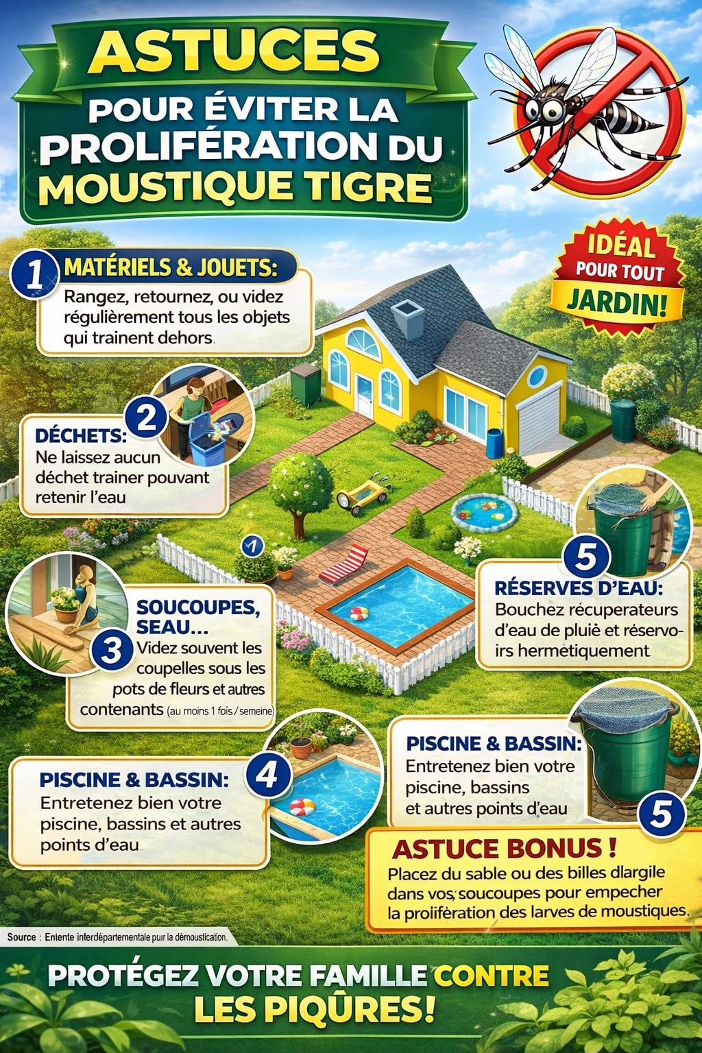NUISIPRO - Pyrèthre Puissant Anti Mouches & Anti Moustiques - Lot de 4 - Usage Manuel ou Diffuseur - Effet Immédiat - Insecticide Naturel