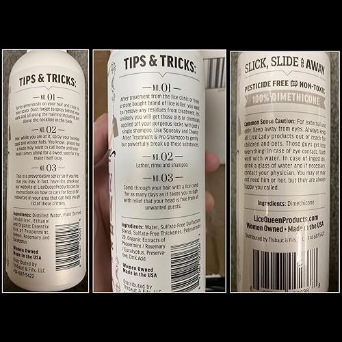 Miniatura 7 de Kit de tratamiento de piojos Slick, Slide, & Away de 4 pasos