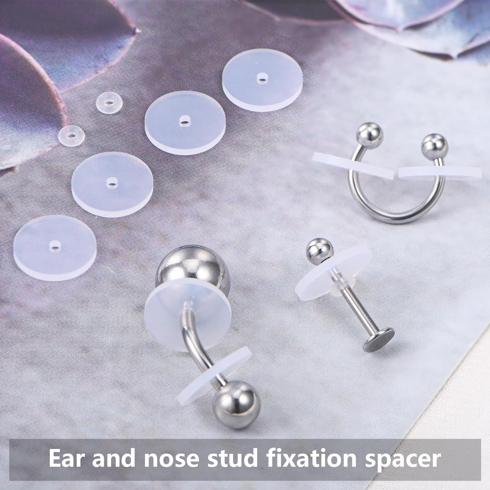 Level Great 10 stuks rubberen oorbel-achterkant, pluggen, doppen, transparant, zachte siliconen siliconen oorringen, anti-allergische veiligheidsoorstekers, stoppers, oorplugs