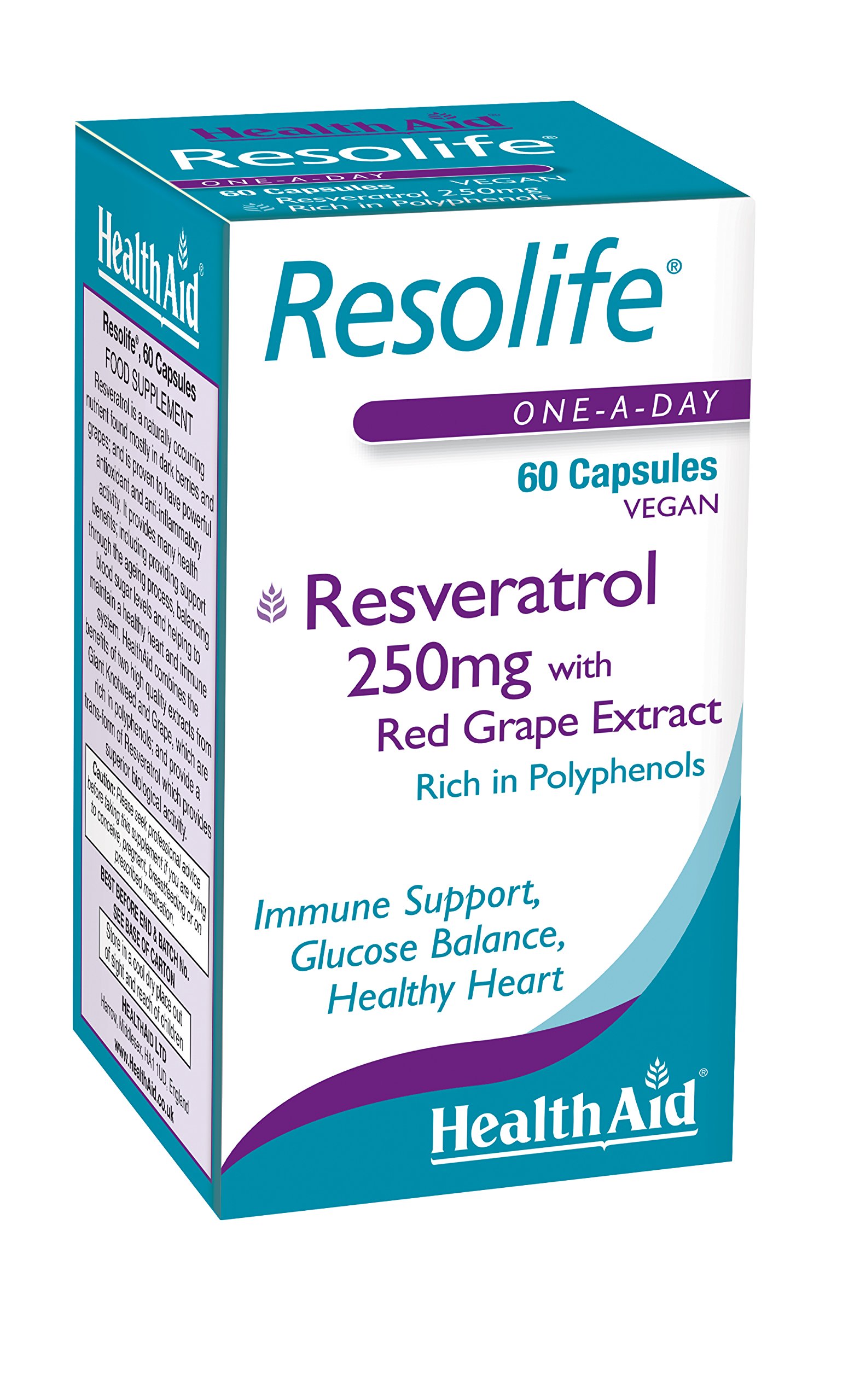 Health Aid Resolife Capsules 60 Capsules
