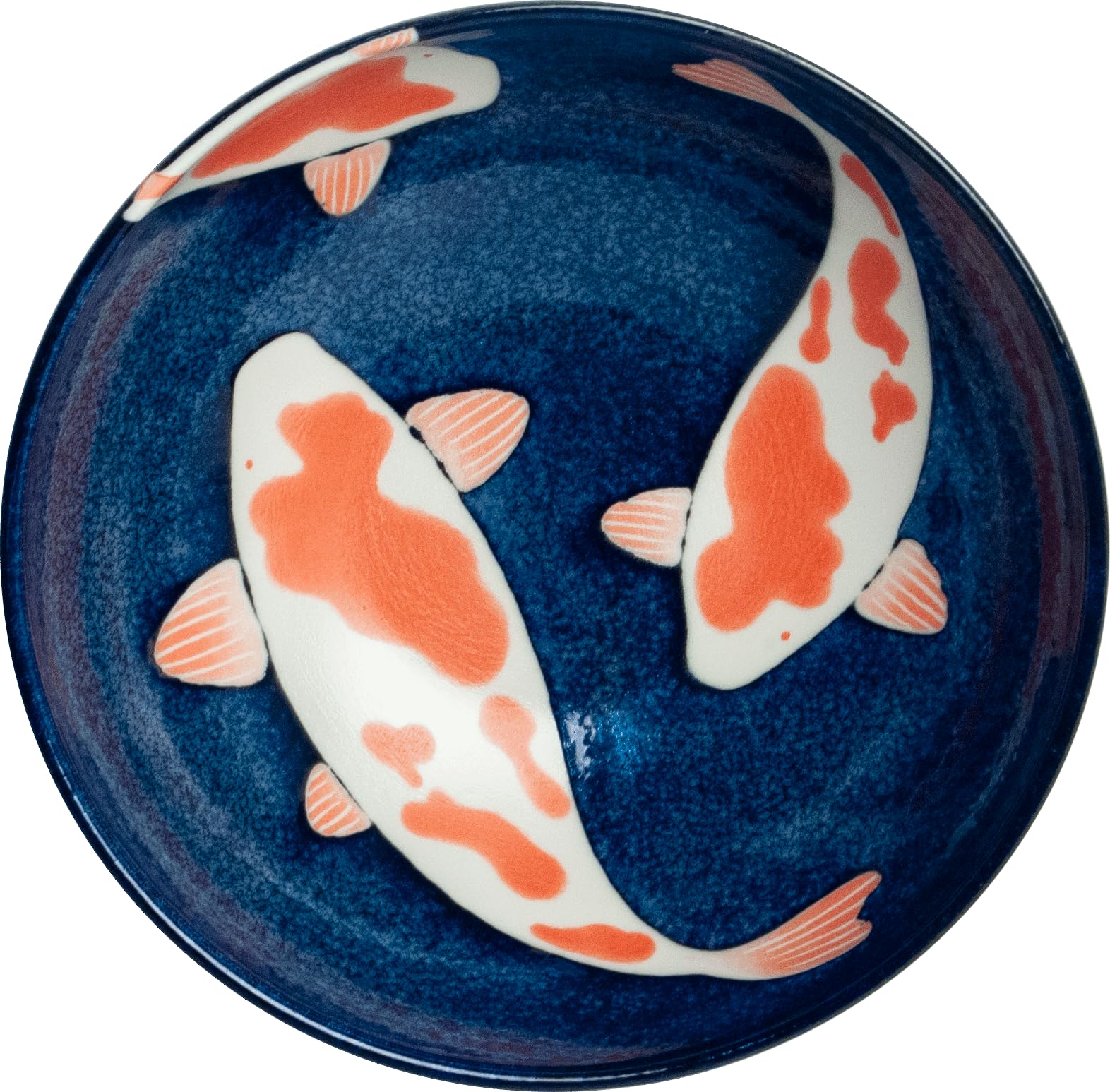 Koi-Bowls-ASIATICA Ramen Bowl Porzellan-Schalen, Versch. Größen, Hochwertige Asiatische Schüssel für Reis, Nudeln, Tapas, Udon, Müsli, Suppen, Made in Japan, Ramen-Geschenkset 6-teilig