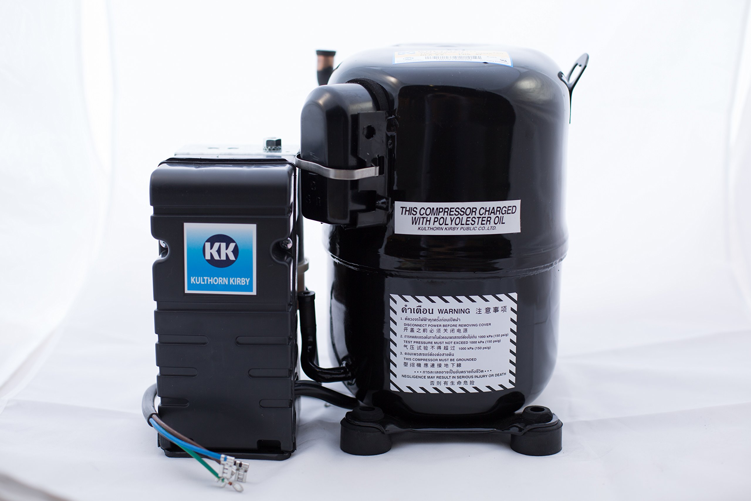 Kulthorn WJ 2450Z-1 Commercial Refrigeration Compressor, Black