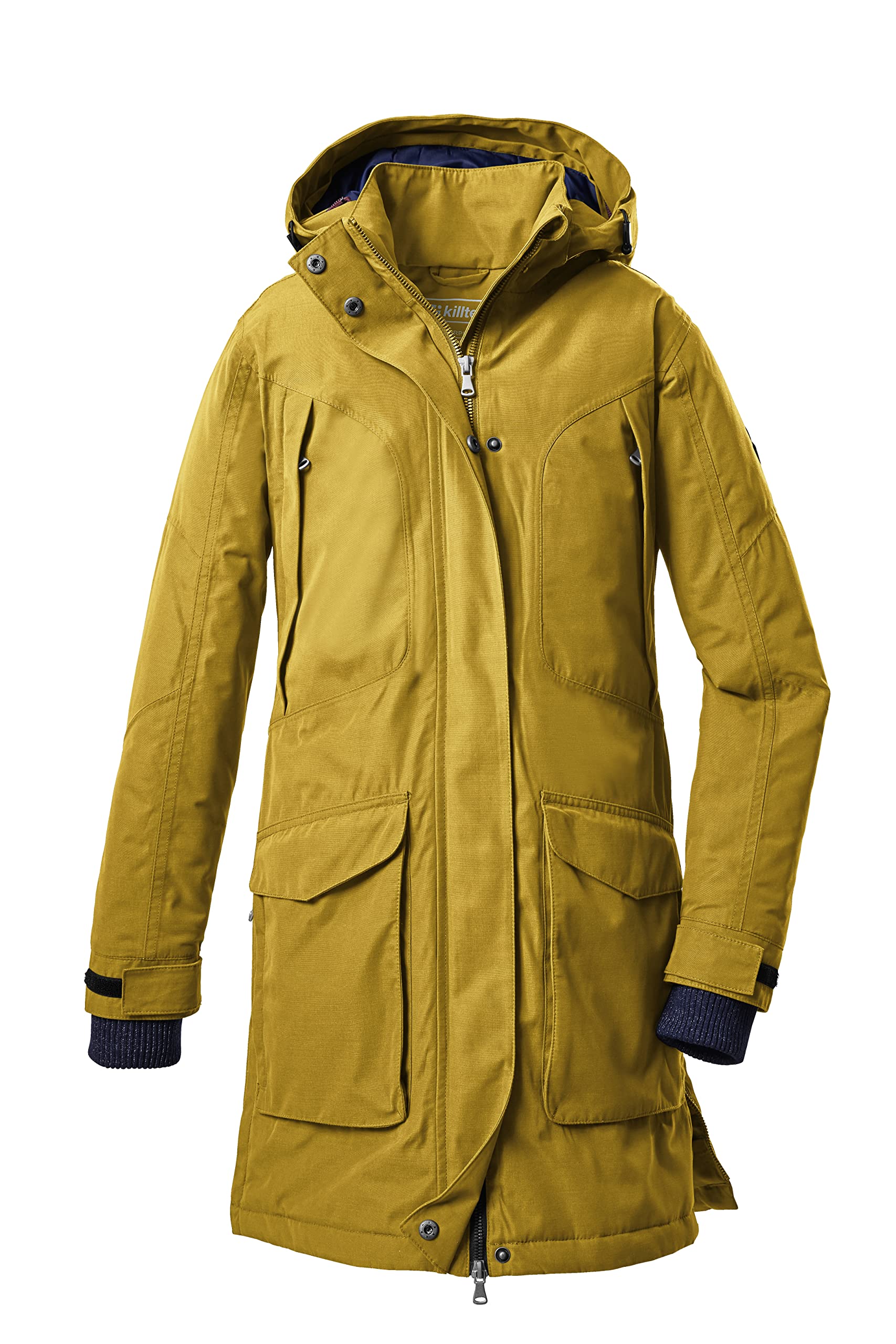 Killtec Mädchen Kow 186 Grls Ct Outdoormantel/Funktionsparka mit abzippbarer Kapuze