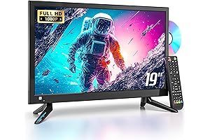 Desobry 19 Inch TV with DVD Player Built In