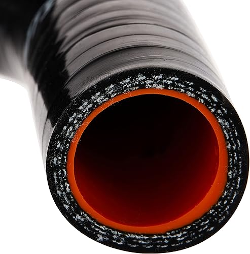 Miniatura 4 de Mishimoto MMHOSE-CIV-88BK - Kit de manguera de radiador de silicona compatible con Honda Civic 1988-1991, color negro