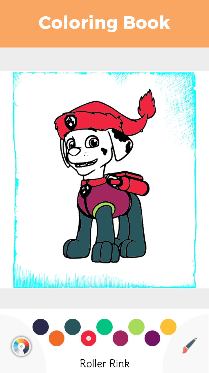 Paw Coloring Book Patrol Puppy Cartoon Kids:Amazon.com.br:Appstore for ...