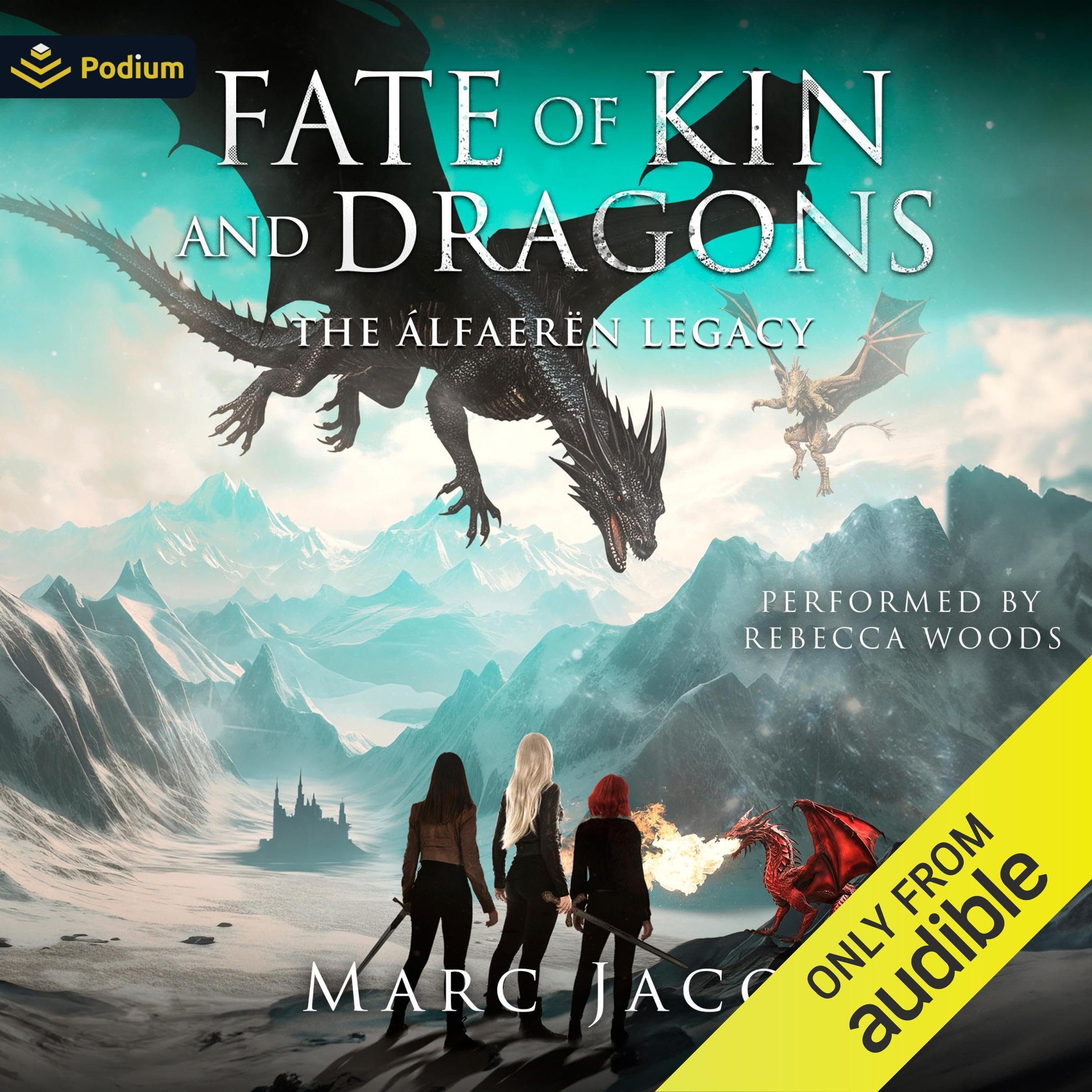 Cover art for Fate of Kin and Dragons