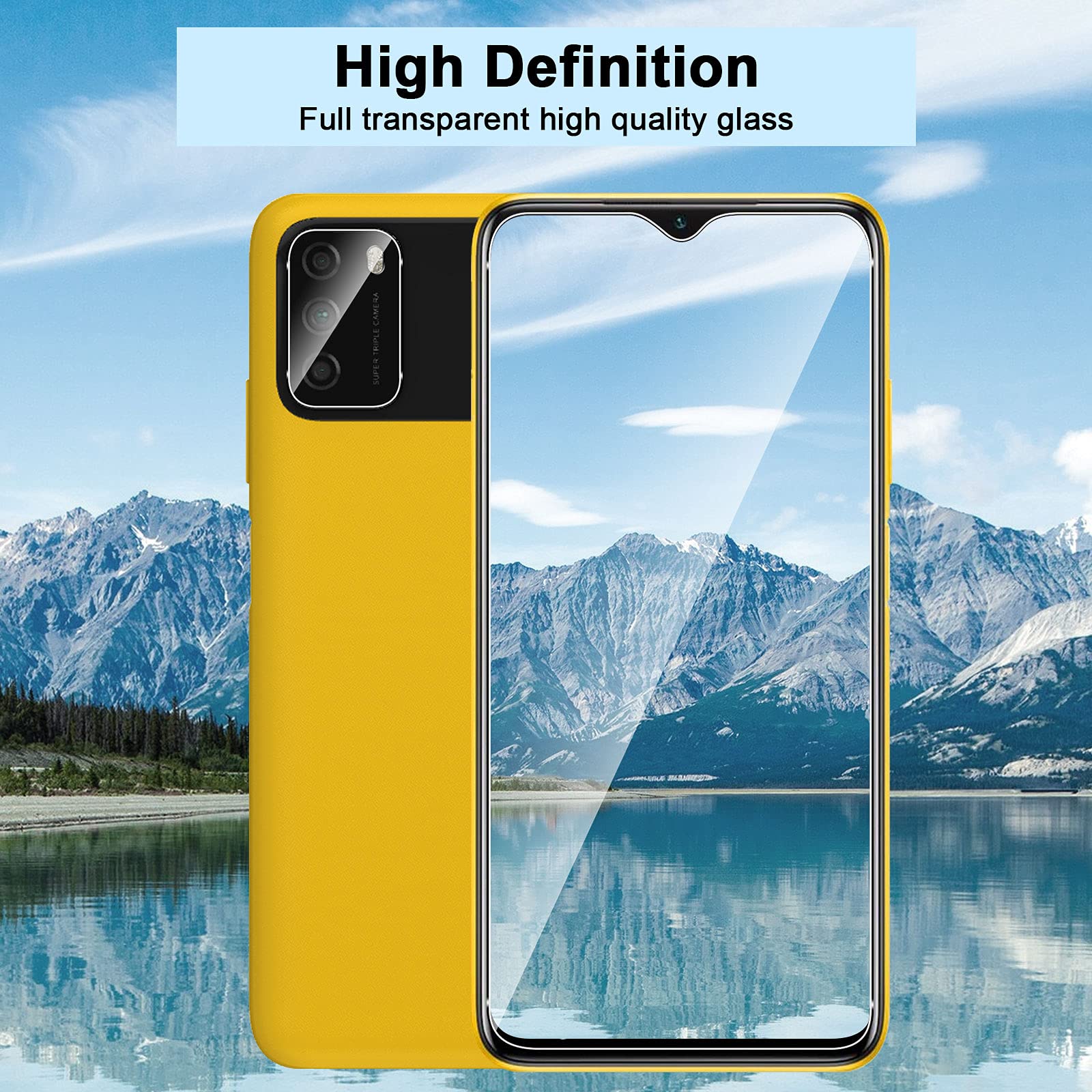 PELLICOLA IN VETRO TEMPERATO PER XIAOMI POCOPHONE POCO M3