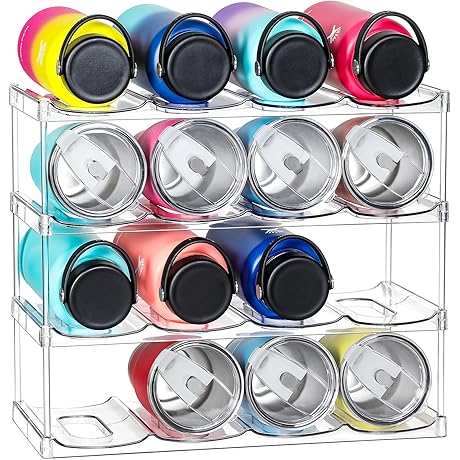 4 Tier Tumbler Display Organizer