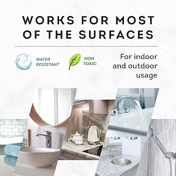 Granite, Marble & Stone Repair Kit - Fix Chips & Defects in Minutes | Restore Tiles & Countertops with Ease | for Quartz Corian Marble or Stone | Flawless Results Every Time | Repair Up to 20 Chips