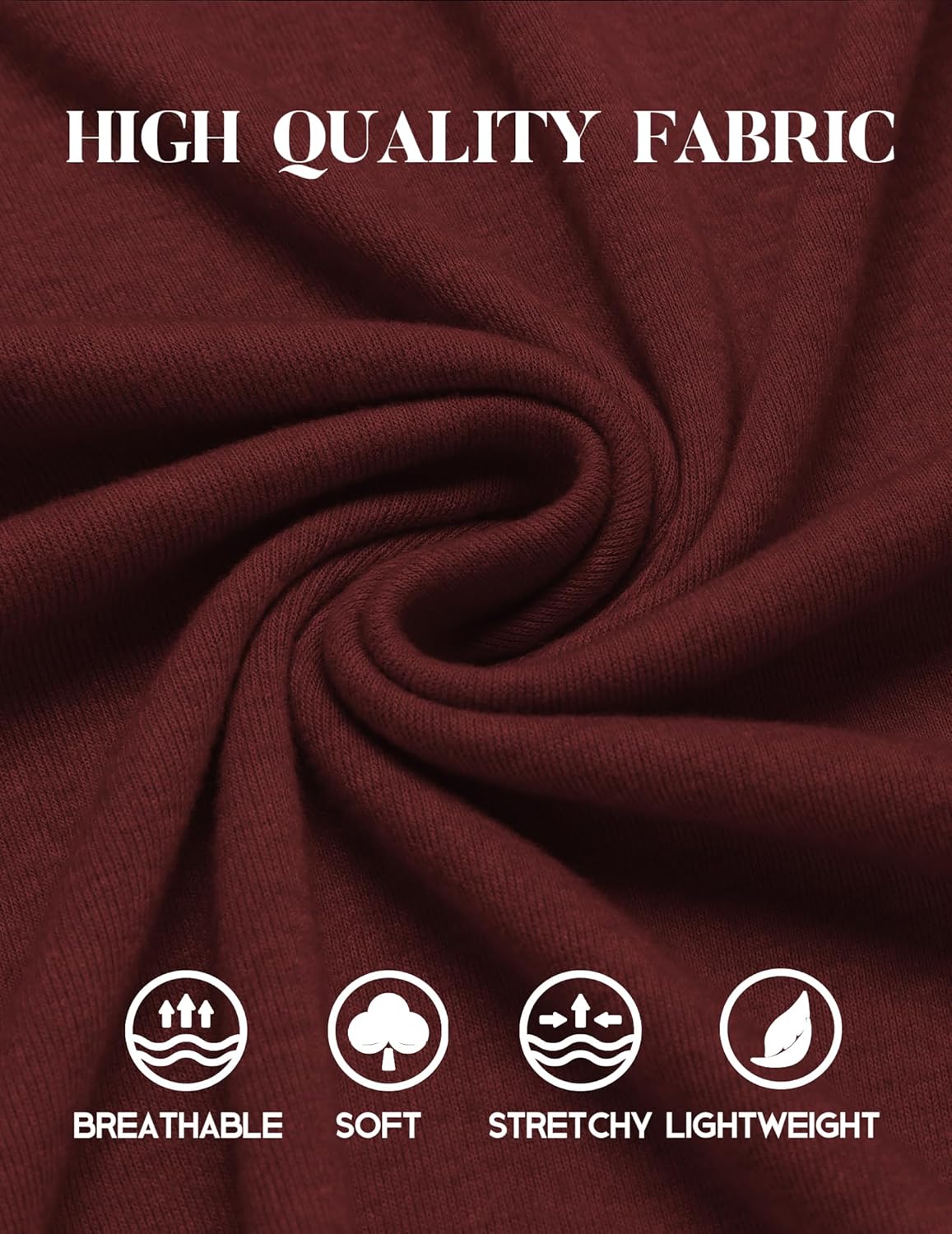 COOFANDY Mens Henley Shirts Long Sleeve Lightweight Buttons T-Shirts Casual Basic Pullover Top - Image 6