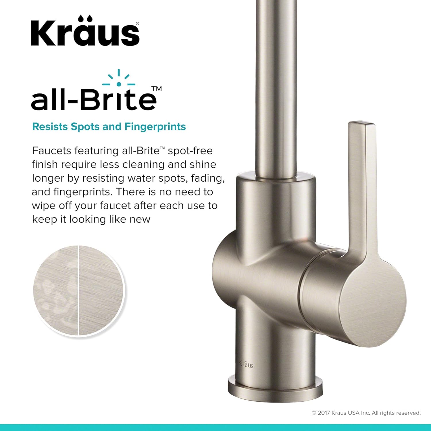 Black Friday 🔥 Kraus KPF-1690SFS-KSD-31SFS Britt Commercial Style Spot Free Stainless Steel Pre-Rinse Kitchen Faucet with Deck Plate and Soap Dispenser