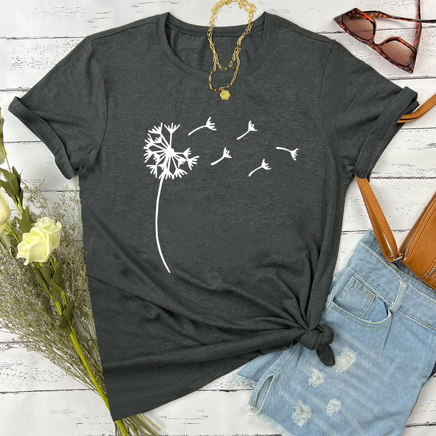 YITAN Women Cute Tees Graphic Tshirts - Image 3