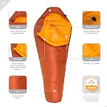 TETON Sports Altos Ultralight Down Mummy Sleeping Bag