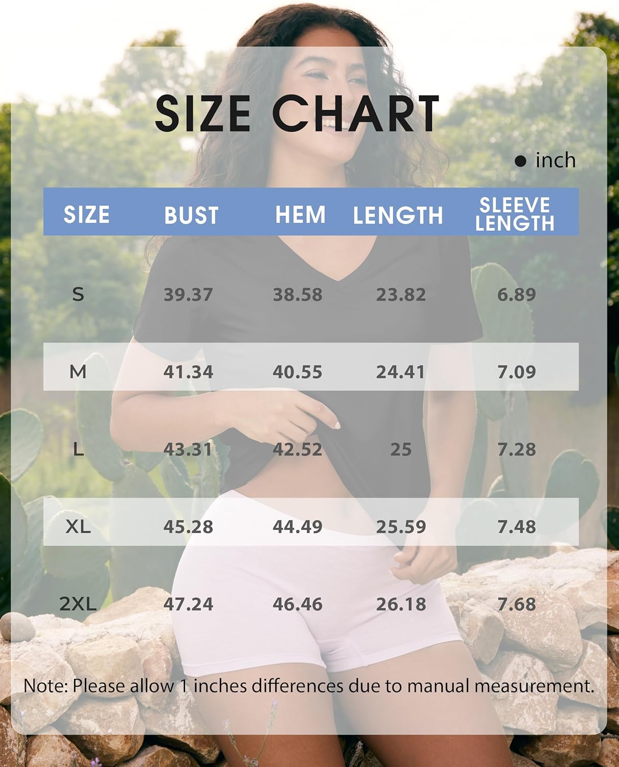 BAMBOO COOL Women's T Shirts Classic Short Sleeve Fit Tops for Women Casual Fitted Tees - Image 6