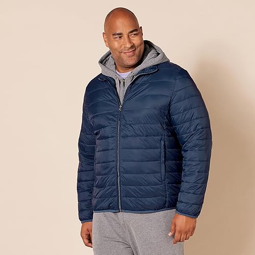 Miniatura 6 de Tienda Essentials Mens Packable Lightweight Water-Resistant Puffer Jacket (Available in Big & Tall)