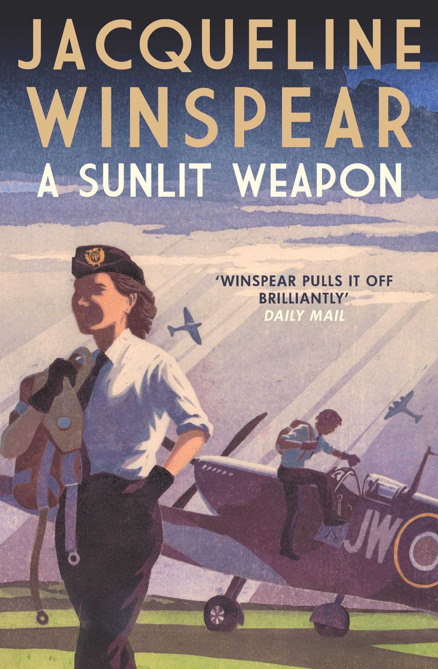 A Sunlit Weapon by Jacqueline Winspear (Paperback Book)