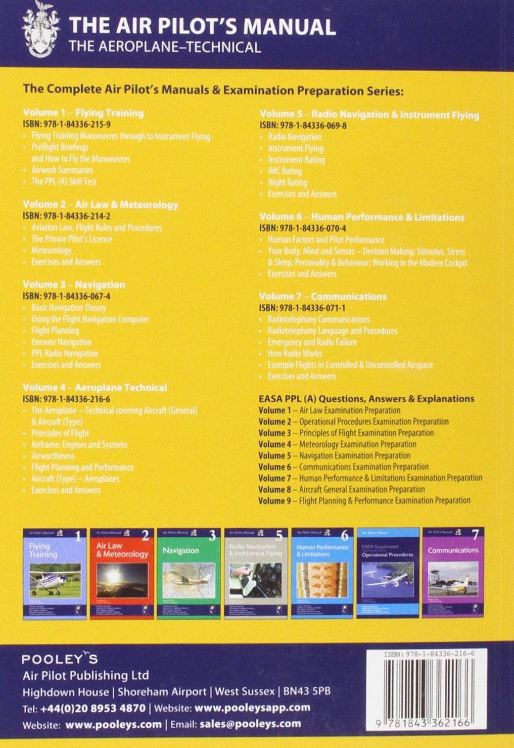 Air Pilot's Manual - Aeroplane Technical - Principles of Flight, Aircraft General, Flight Planning & Performance: Volume 4