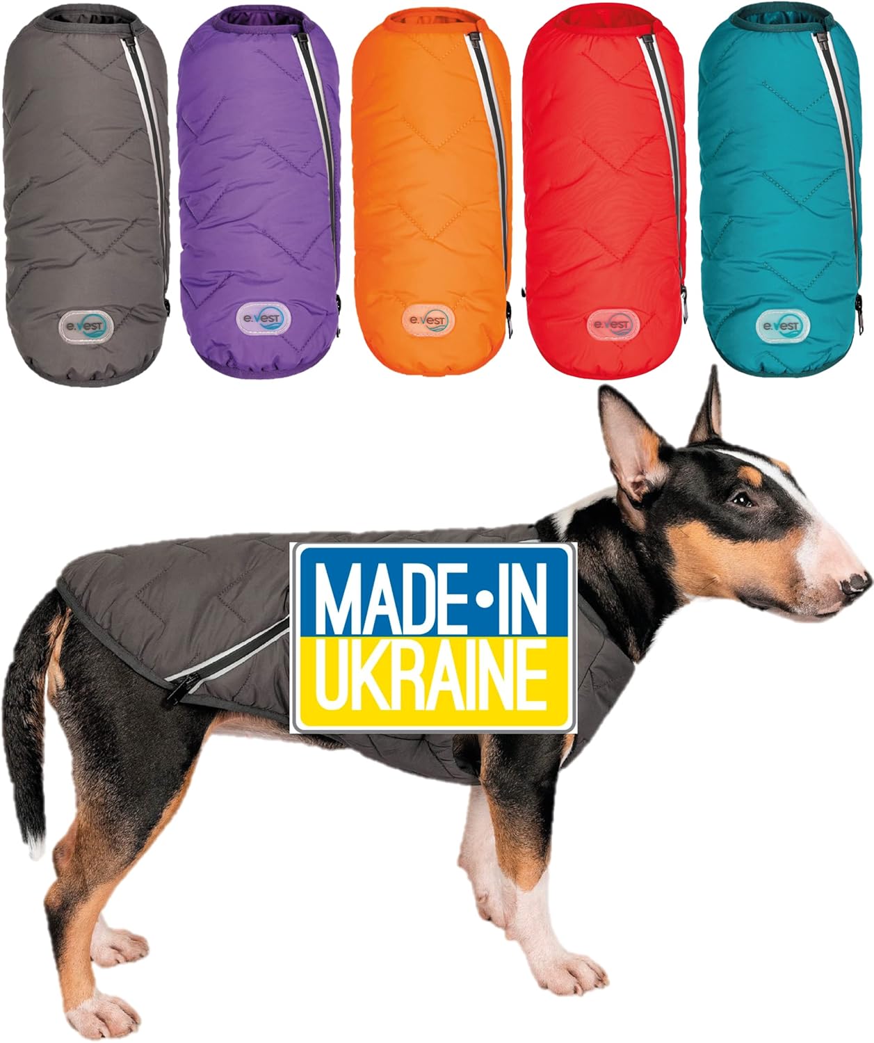 Bonne et Filou Sustainable Dog Jacket Vest Made in Ukraine