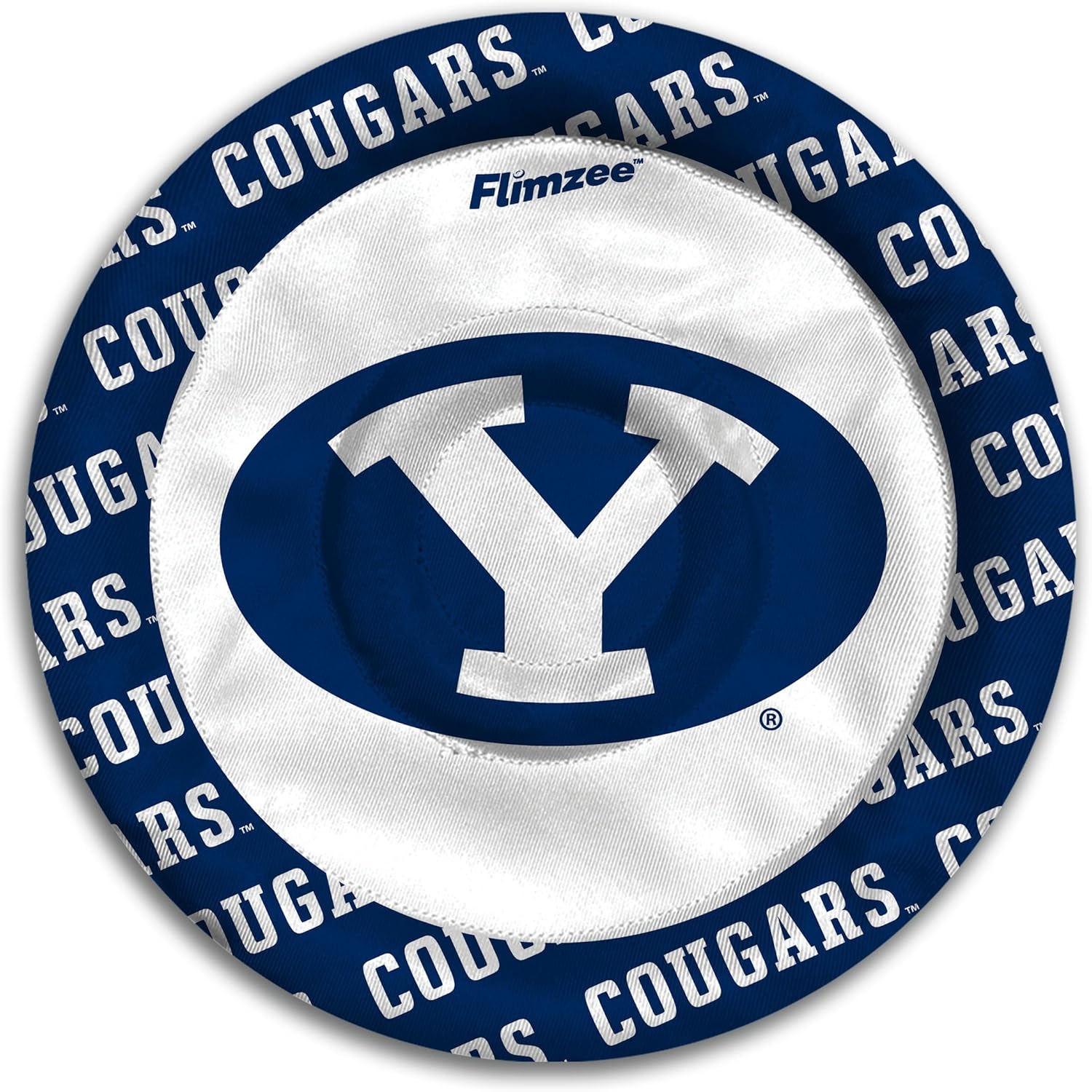 YouTheFan NCAA BYU Cougars Flimzee Bean-Bag Flying Disc
