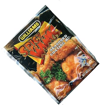 Williams Spicy Wings Seasoned Coating Mix