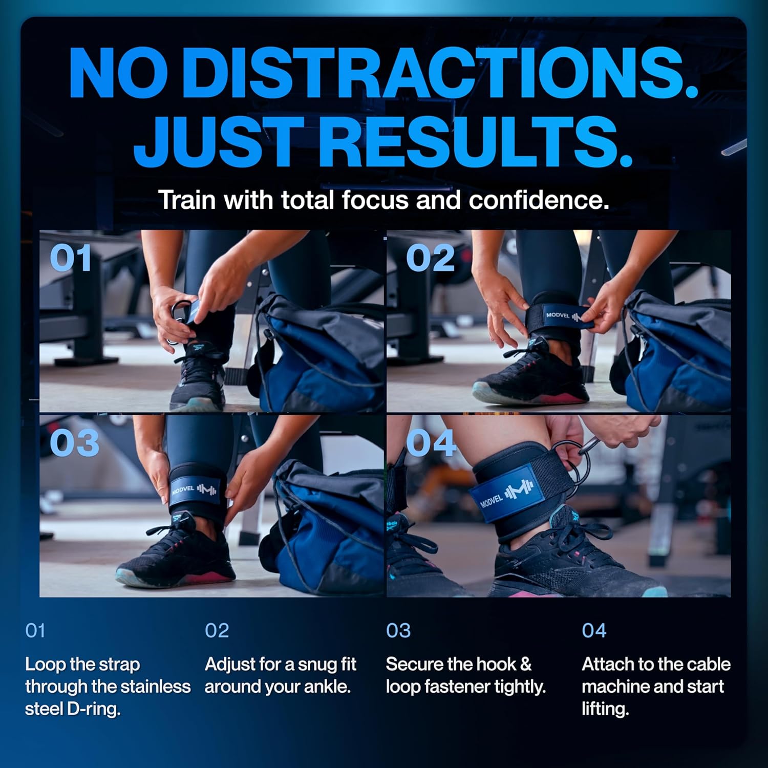 Amazon.co.jp: 調節可能な足ウエイトベルトケーブルマシンアタッチメントダブルDリング アンクルカフストラップ フィットネス 美脚器具  太ももとお尻の筋トレ 頑丈 痛くない メン レディー 2個 : スポーツ＆アウトドア Modvel ケーブルマシン用アンクルストラップ - 調節可能、筋力トレーニング、ウェイトリフティング、怪我の回復のための快適なジム