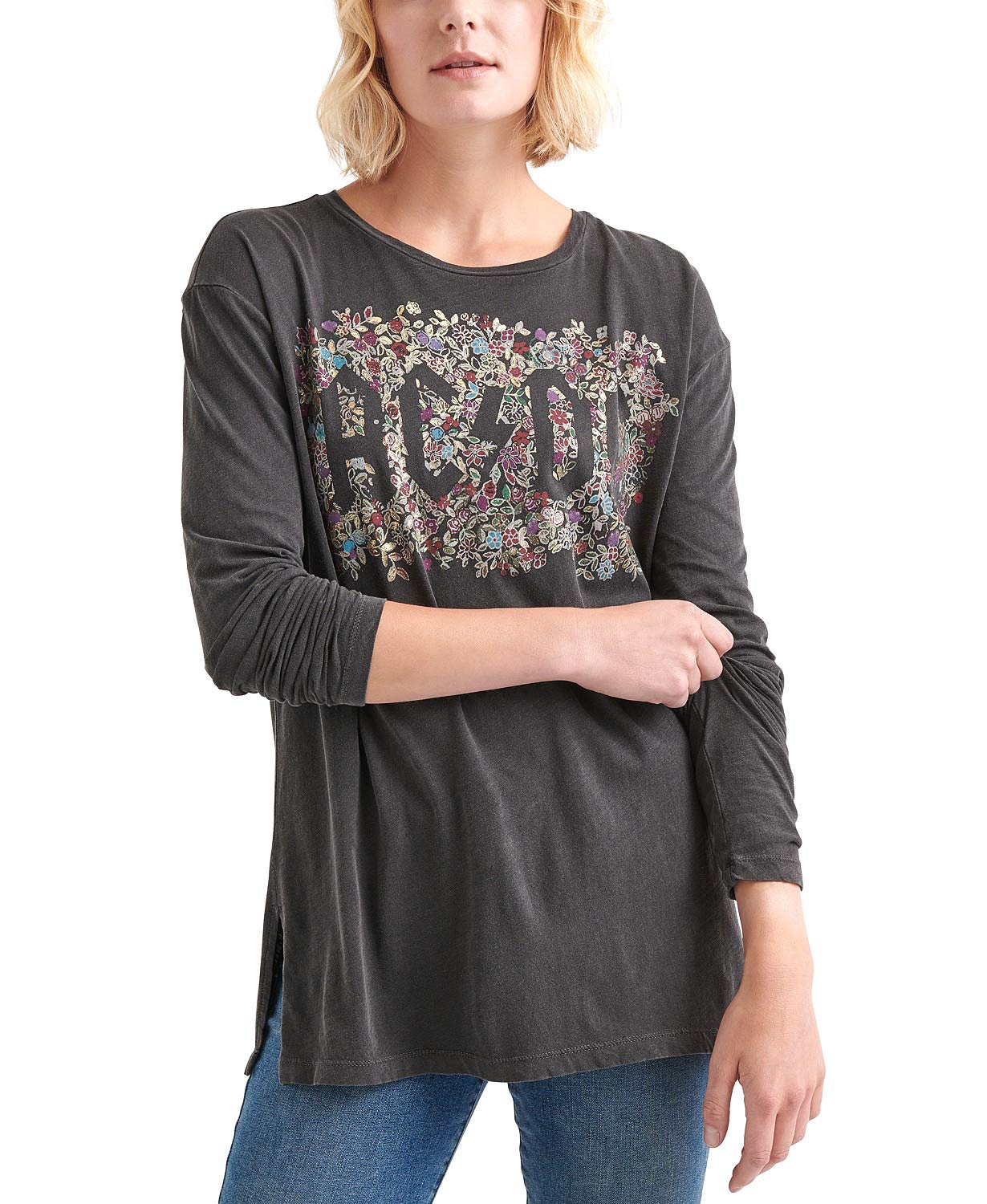Lucky Brand | AC/DC Graphic T-Shirt | Black | XS