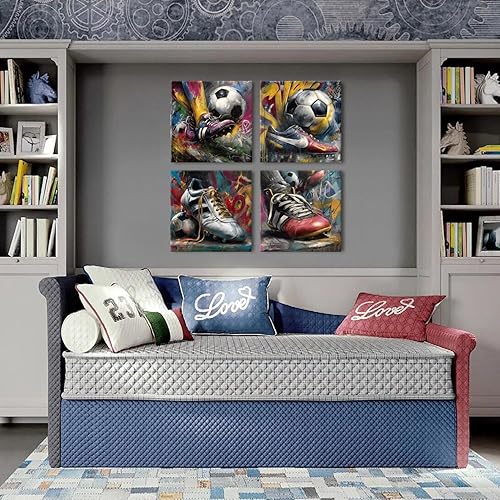 Miniatura 35 de Lienzo decorativo en blanco y negro para pared, decoración de dormitorio, paisajes de ciudades rojas, impresiones, obras de arte modernas para sala