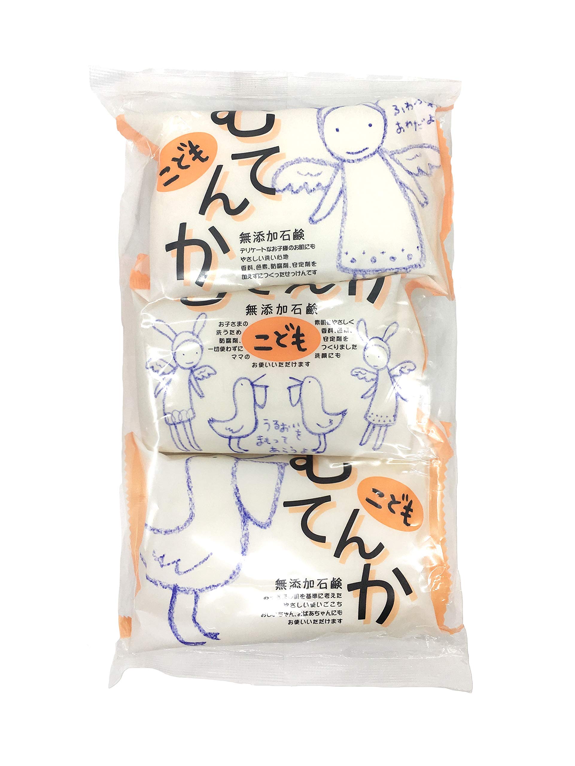 Amazon | こども無添加ソープ 100g×3個パック | ペリカン石鹸(pelican 