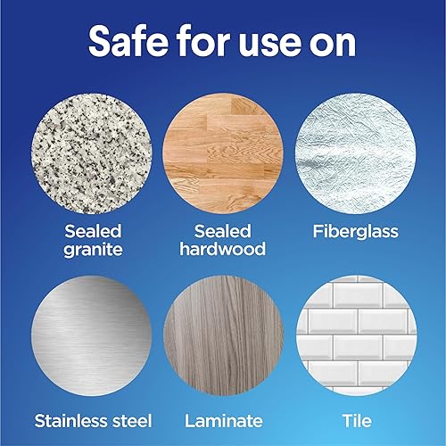 Miniatura 9 de Clorox Kit de inicio de sistema de limpieza multiusos, esenciales para el hogar, 1 botella y 1 repuesto, limón crujiente, 1.13 onzas líquidas