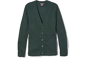 Boys' Stylish and Comfort Anti-Pill V-Neck Cardigan Sweater