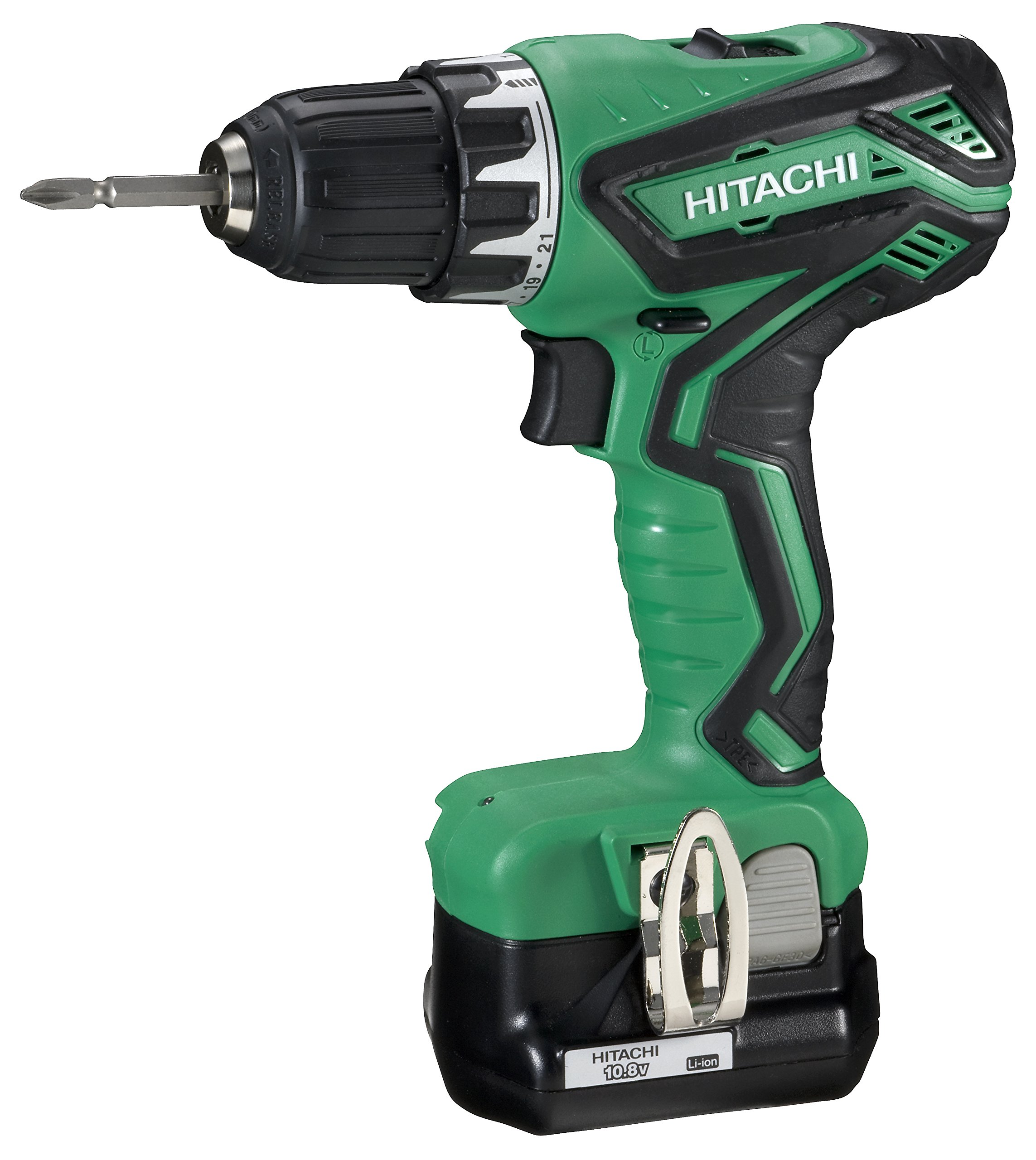 Perceuse-visseuse sans fil Hitachi DS 10dal pour bricoler sans fatigue dans les espaces étroits
