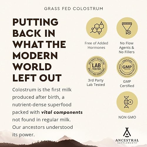 Vista 23 de Ancestral Supplements Greens - Cápsulas en polvo, mezcla orgánica de verduras y rojos con espirulina, clorella, órganos de carne alimentados