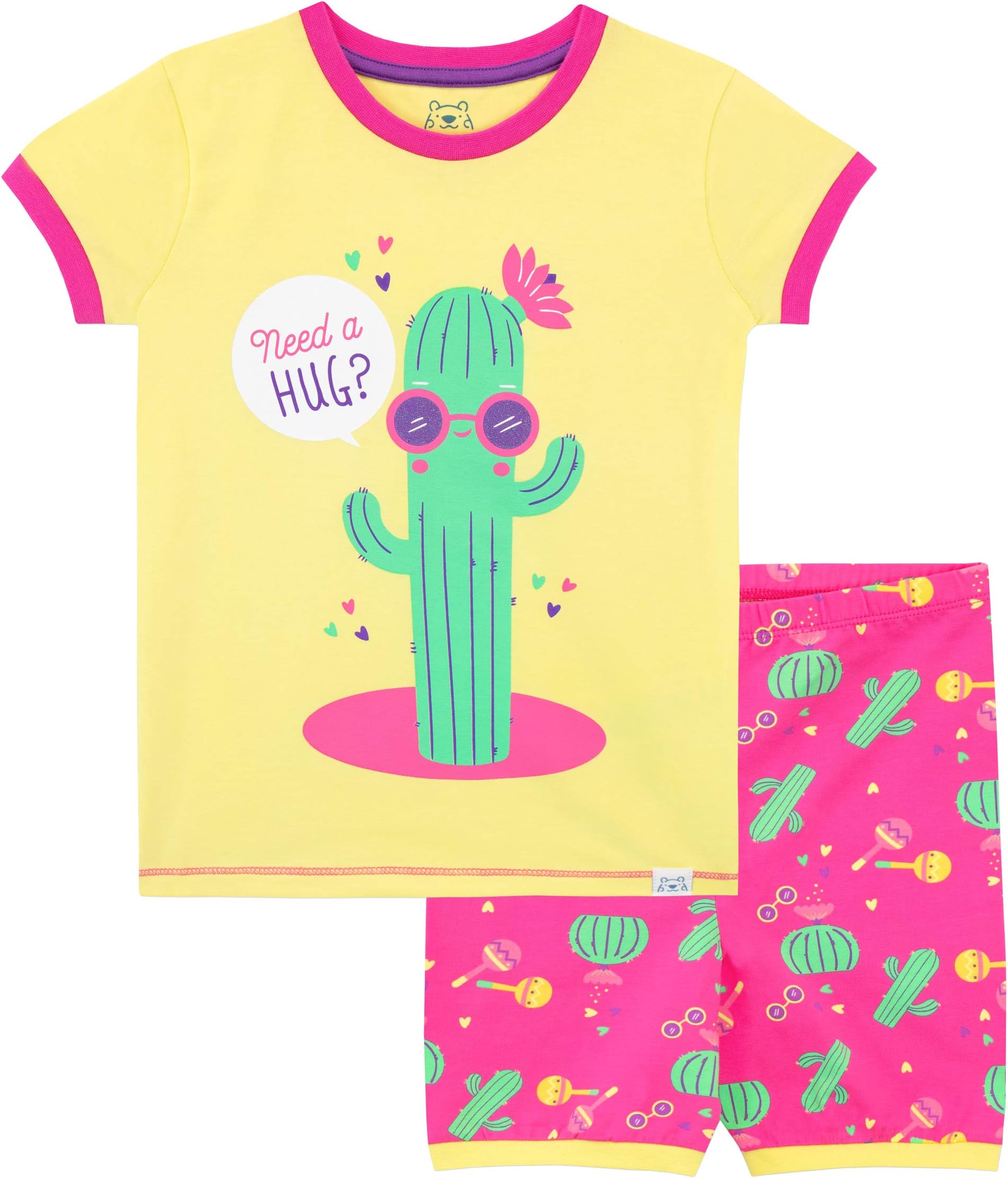 Girls Cactus Short Pyjamas