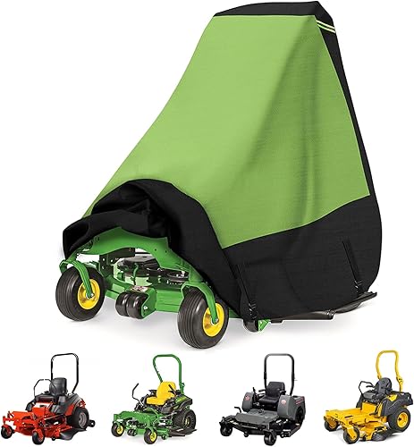 Miniatura 8 de Cubierta de cortacésped de giro cero con ensacadora y accesorio ROPS, impermeable, resistente, se adapta a cubiertas de cortacésped de hasta 60