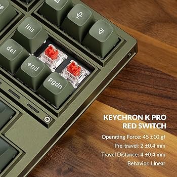 Keychron Q3 Pro 特別版（赤軸）＋ ウッドパームレスト Keychron Q3 Pro 特別版 QMK ワイヤレス カスタム・メカニカル