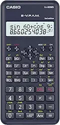 Casio CALCULADORA CIENTIFICA 240 FUNCOES FX-82MS-2-S4-DH PRETA, Preto