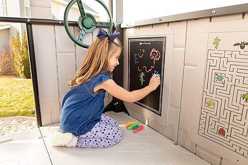 Miniatura 9 de Lifetime Juego de columpio de túnel de aventura 290704 tono tierra